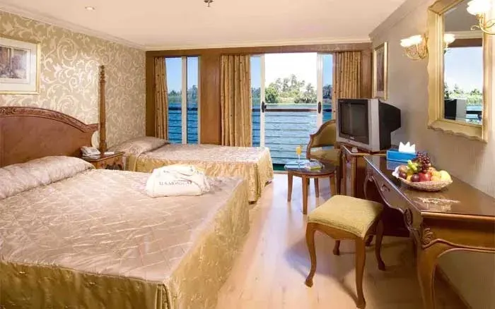 Monica Presidential Suite — French Balcony with Nile View from $599 | Egypt For Travel